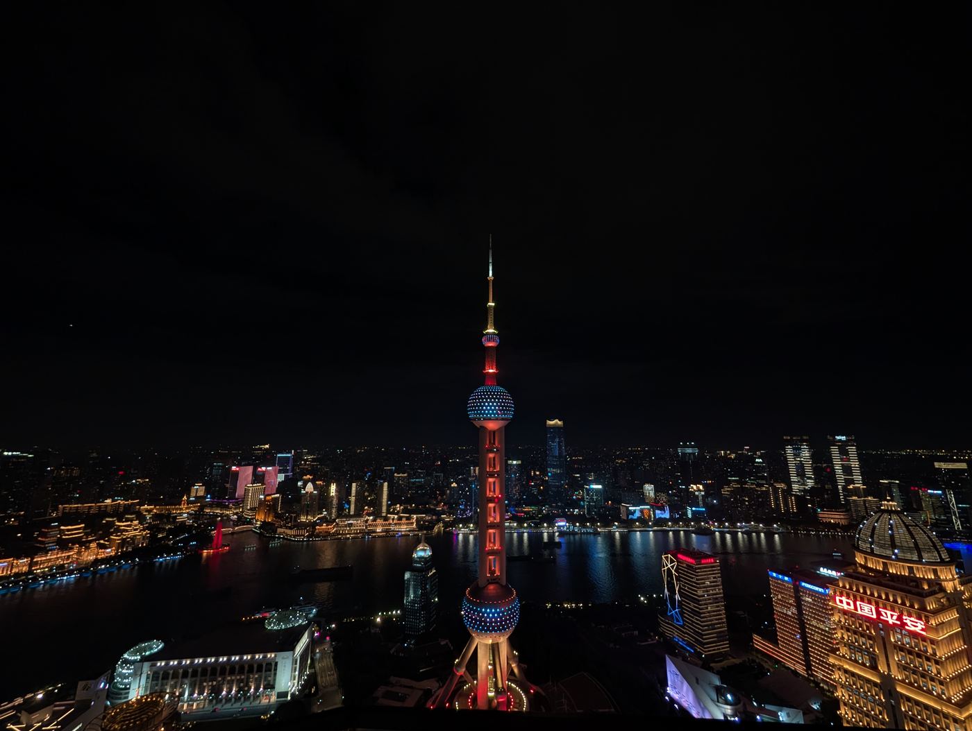 Lujiazui desde el Bund, Shanghái